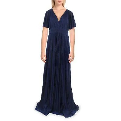 Женское вечернее платье макси темно-синего цвета с блестками Quiz для подростков 12 BHFO 0524