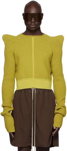 Желтый свитер Rick Owens Tec