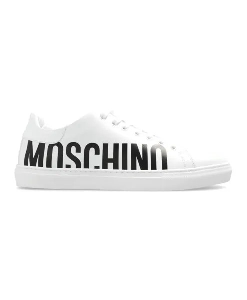 Кроссовки с логотипом Moschino, белый