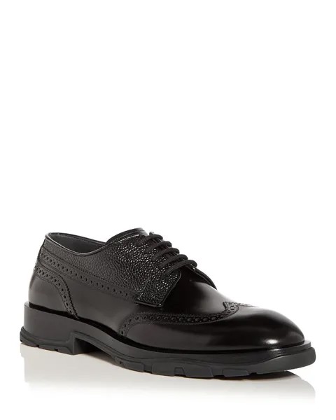 Мужские оксфорды Wingtip Brogue Alexander McQUEEN