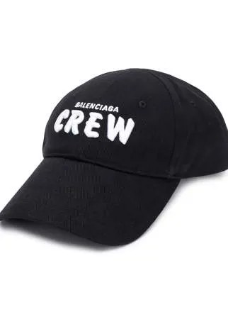 Balenciaga кепка с вышивкой Crew