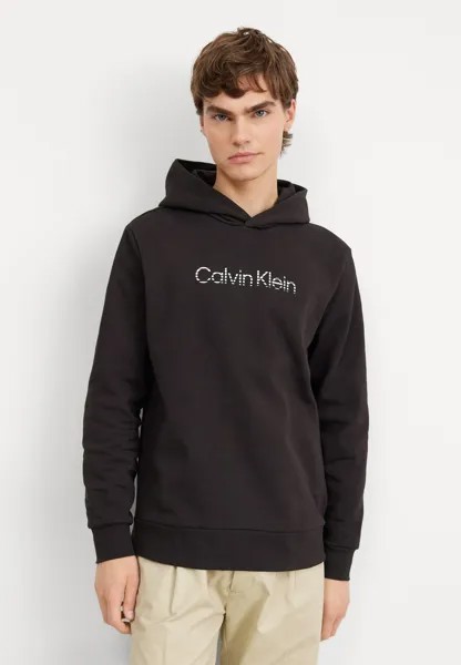 Толстовка с капюшоном Calvin Klein, черный