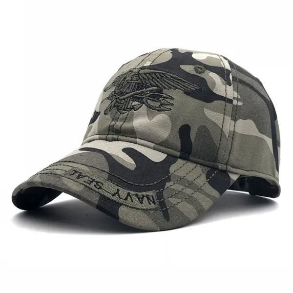 Открытый мужская и женская камуфляжная бейсболка козырек шляпа темно-синяя шляпа котики армейский фан тактическая кепка