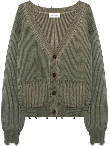 John Elliott кардиган в рубчик