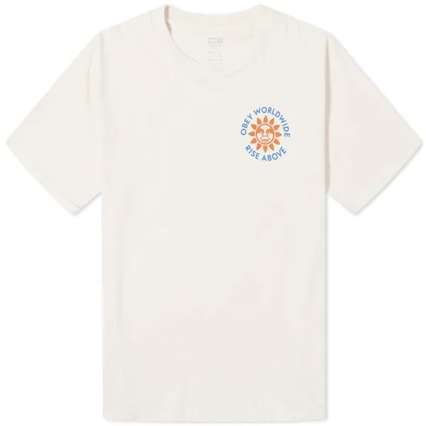 Футболка Obey Rise Above T-Shirt, цвет Pigment Sago