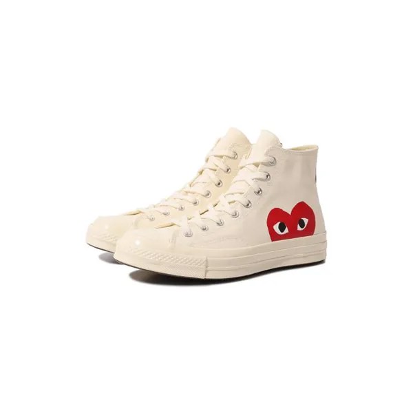 Текстильные кеды Comme des Garcons Play x Converse Comme des Garcons Play