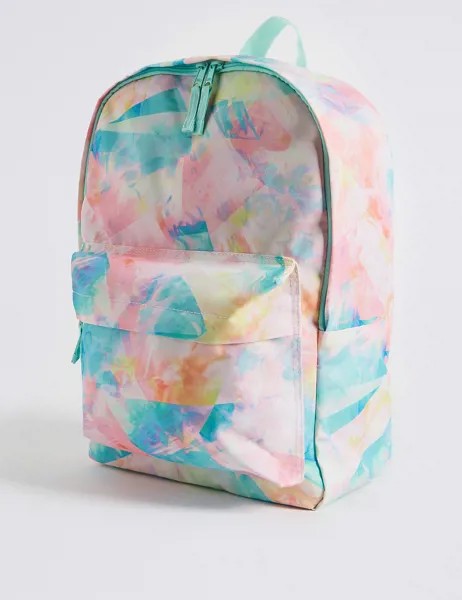 Рюкзак для девочки с принтом Кристалл и водоотталкивающей пропиткой