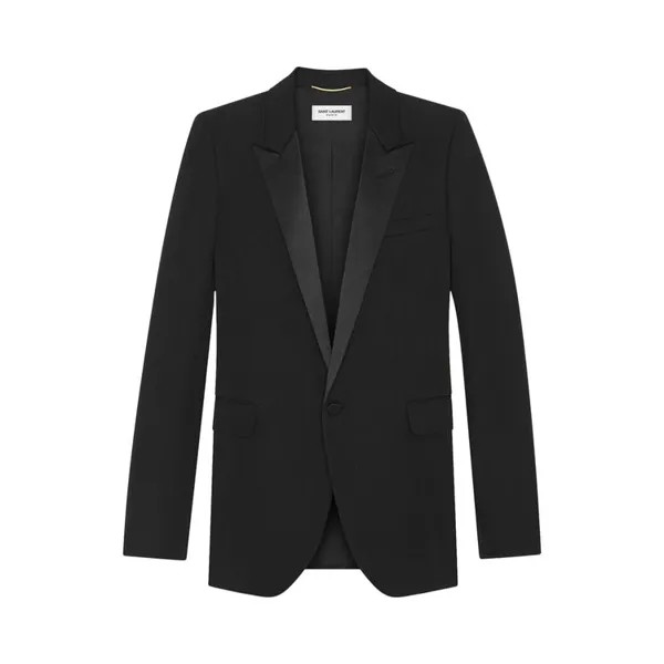 Куртка Saint Laurent Tuxedo 'Black', черный