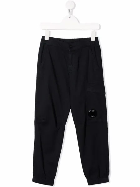 C.P. Company Kids спортивные брюки с логотипом