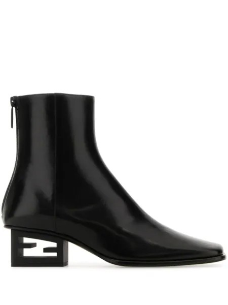 FENDI ботинки Stivali 40 мм, черный