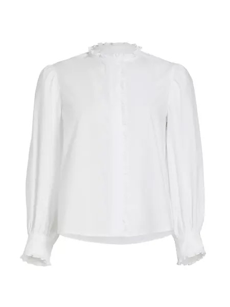 Рубашка Joon с рюшами Ba&Sh, цвет blanc