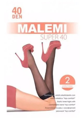 Гольфы полиамид Malemi Super 40 гольфы, размер Б/Р, nero (чёрный)