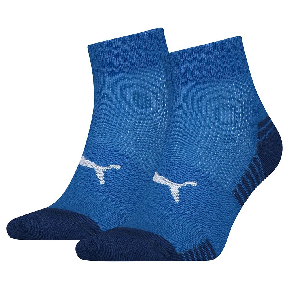 Носки Puma Sport Cushioned Quarter short 2 шт, синий