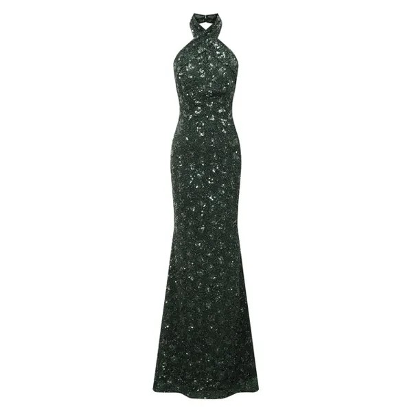 Платье с отделкой пайетками Speranza Couture