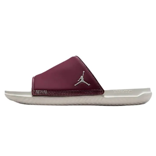 Шлепки Nike Air Jordan Play, белый/бордовый