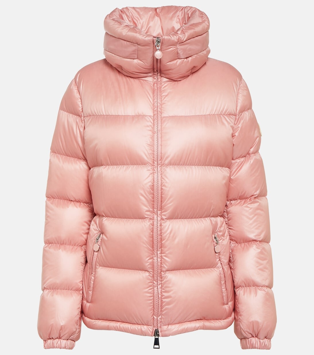Пуховик Дору Moncler, розовый