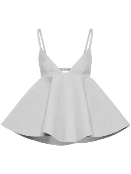 Jacquemus le haut Vela топ, серый