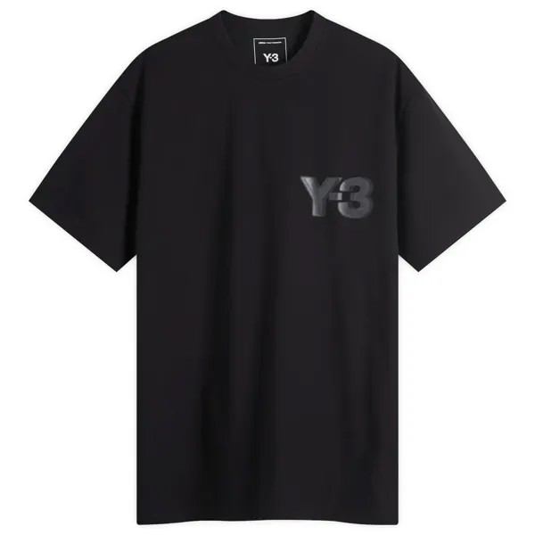 Футболка Y-3 Reflective Logo T-Shirt, черный
