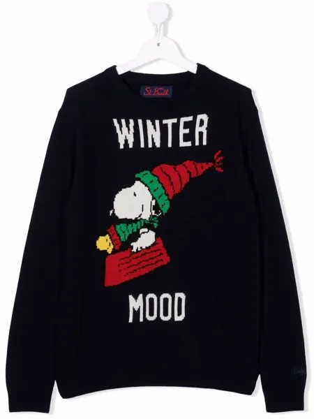 MC2 Saint Barth Kids джемпер Winter Mood Snoopy