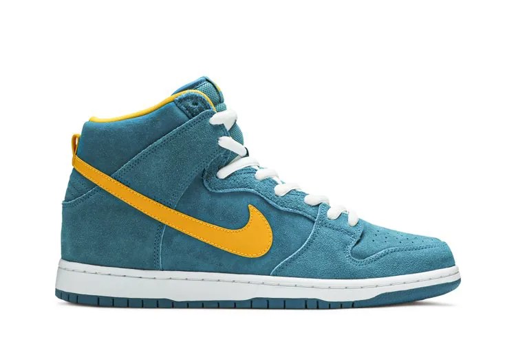 Кроссовки Nike Dunk High Pro SB 'Tropical Teal', бирюзовый