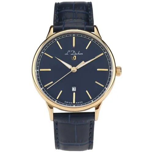 Наручные часы L'Duchen Vintage, синий