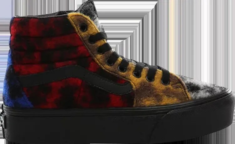 Кеды Vans Sk8-Hi Platform 2.0 Mix Leopard, разноцветный