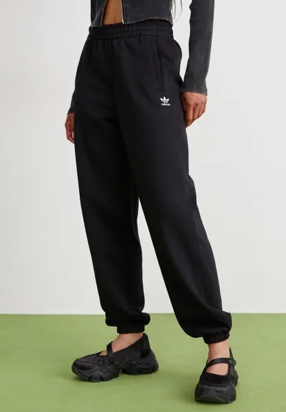 Спортивные штаны ESSENTIALS FLEECE LOOSE adidas, черный