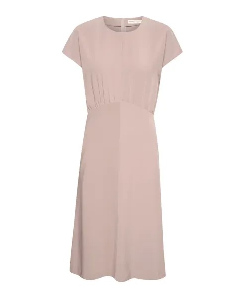 Красивое платье с рюшами Inwear, розовый