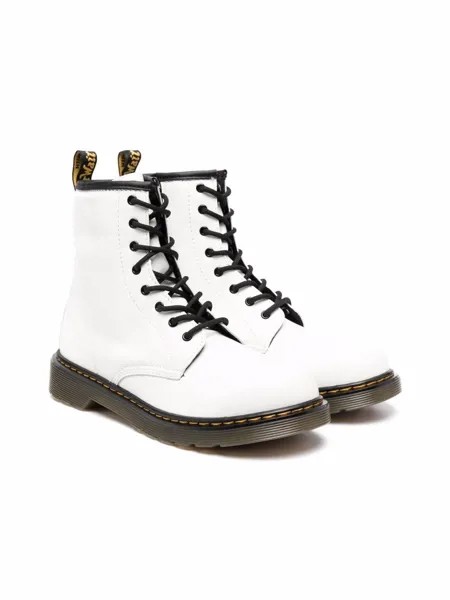 Dr. Martens Kids ботинки на шнуровке
