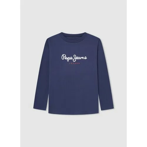 Лонгслив Pepe Jeans, размер 8 лет, синий