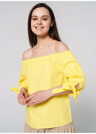 Блузка ТВОЕ A6424 размер S, желтый, WOMEN