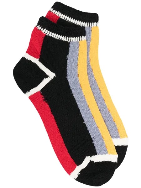 Yohji Yamamoto носки в стиле колор-блок