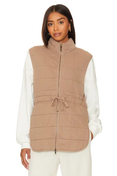 Жилет Bobi Quilted Zip, цвет Hazelnut
