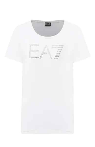 Хлопковая футболка Ea 7