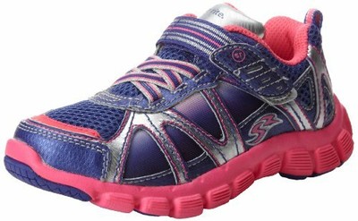 Кроссовки Stride Rite Little Kids Girls Racer Light-Up Starpower 525, фиолетовые