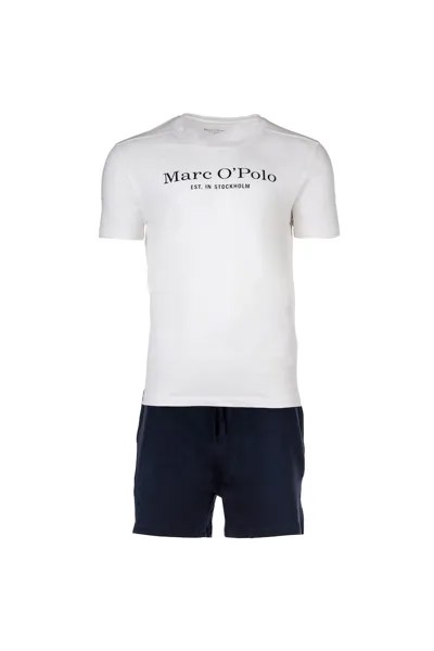 Короткая пижама с логотипами Marc O'Polo, белый