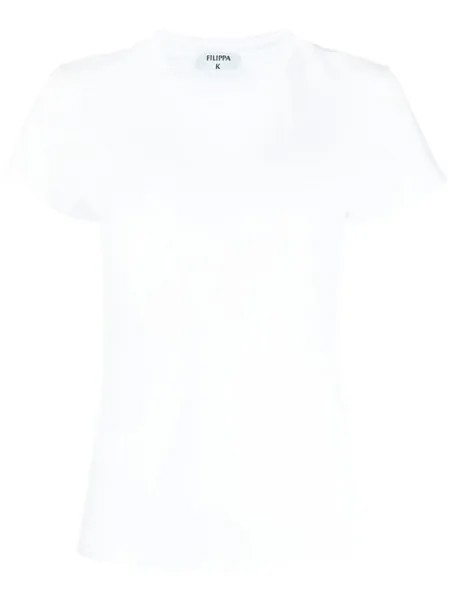 Футболка с круглым вырезом Filippa K, белый