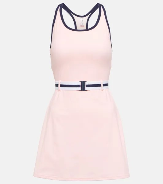 Мини-платье Chloé с поясом THE UPSIDE, розовый