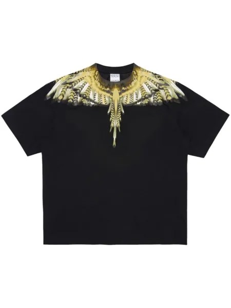 Marcelo Burlon County of Milan футболка Grizzly Wings, черный