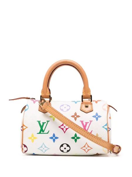 Louis Vuitton мини-сумка Speedy с монограммой 2000-х годов