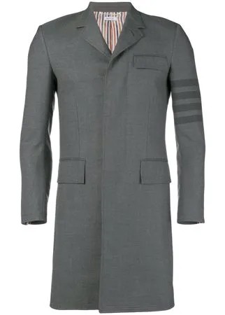 Thom Browne пальто длины миди с полосками 4-Bar