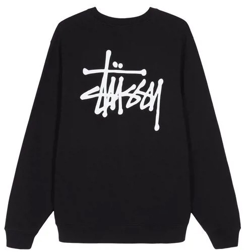 Толстовки Stussy Толстовка Stussy Basic St?ssy Crew