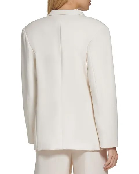 Блейзер DKNY Two-Button Peak Lapel Blazer, цвет Eggnog