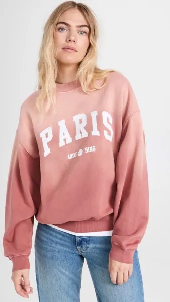 Толстовка ANINE BING Jaci University Paris, красный
