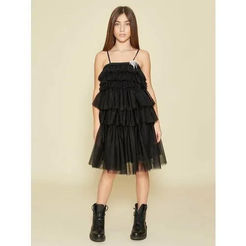 Платье to be too, размер 176, черный