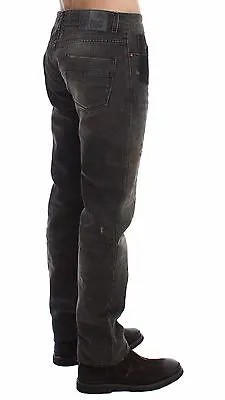 Серые джинсы COSTUME NATIONAL CNC из хлопкового денима стандартного размера W34 / IT48 Рекомендуемая розничная цена 340 долларов США