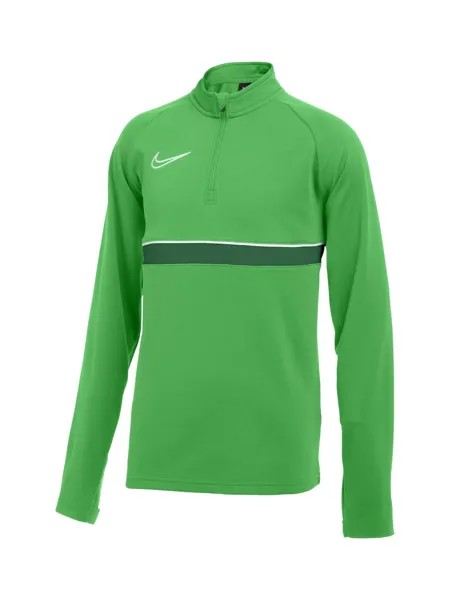 Спортивная толстовка Nike Academy, зеленый/темно-зеленый