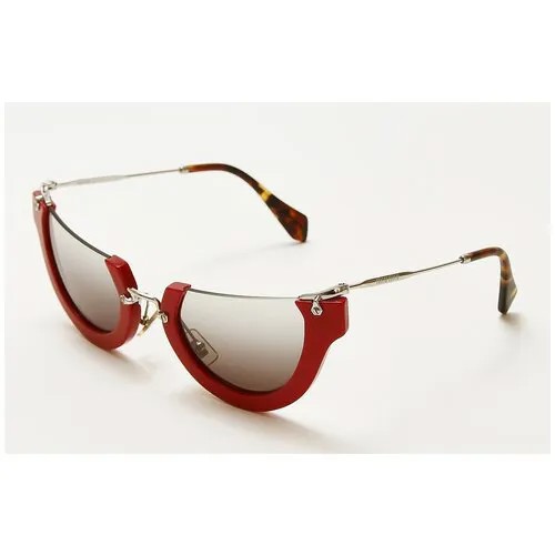 Ресейл очки Miu Miu, Sunglasses, Красный, Отличное