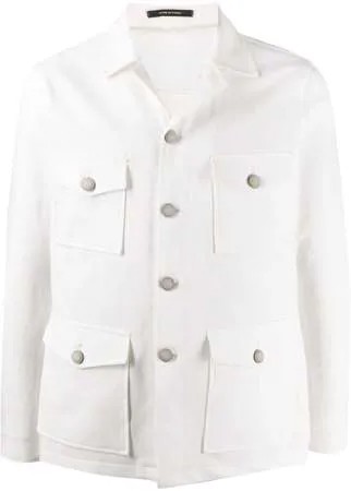 Tagliatore куртка-рубашка с накладными карманами