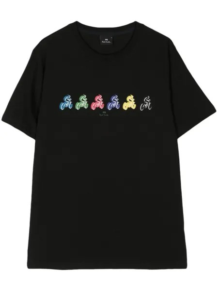 Футболка Cycle из органического хлопка PS Paul Smith, черный